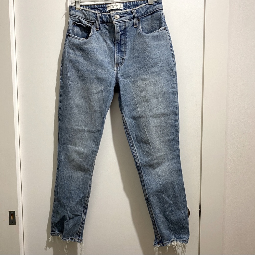 Abercrombie The Skinny High Rise Curve Love Jeans 2 Short